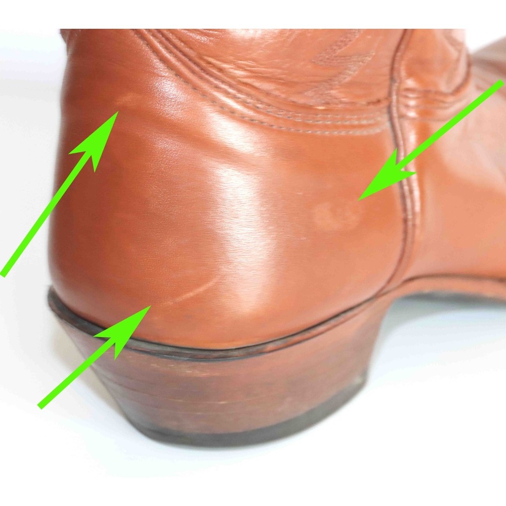 Nocona Brown Leather Western Cowboy Boot 7529 Womens Size 8 1/2‎ D - Picture 16 of 16